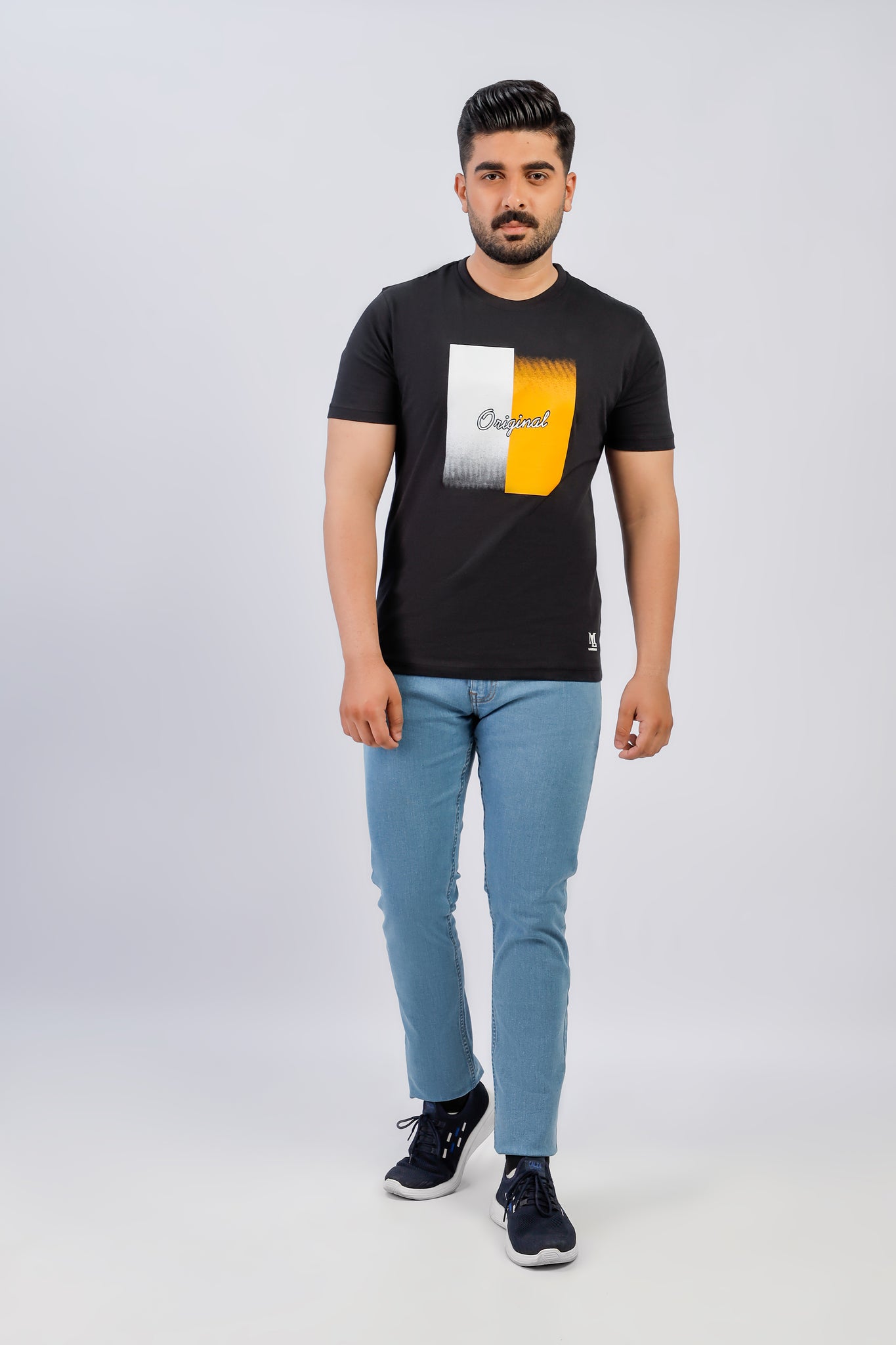 Latest Round Neck Plan t-shirt (Premium) Pakistan