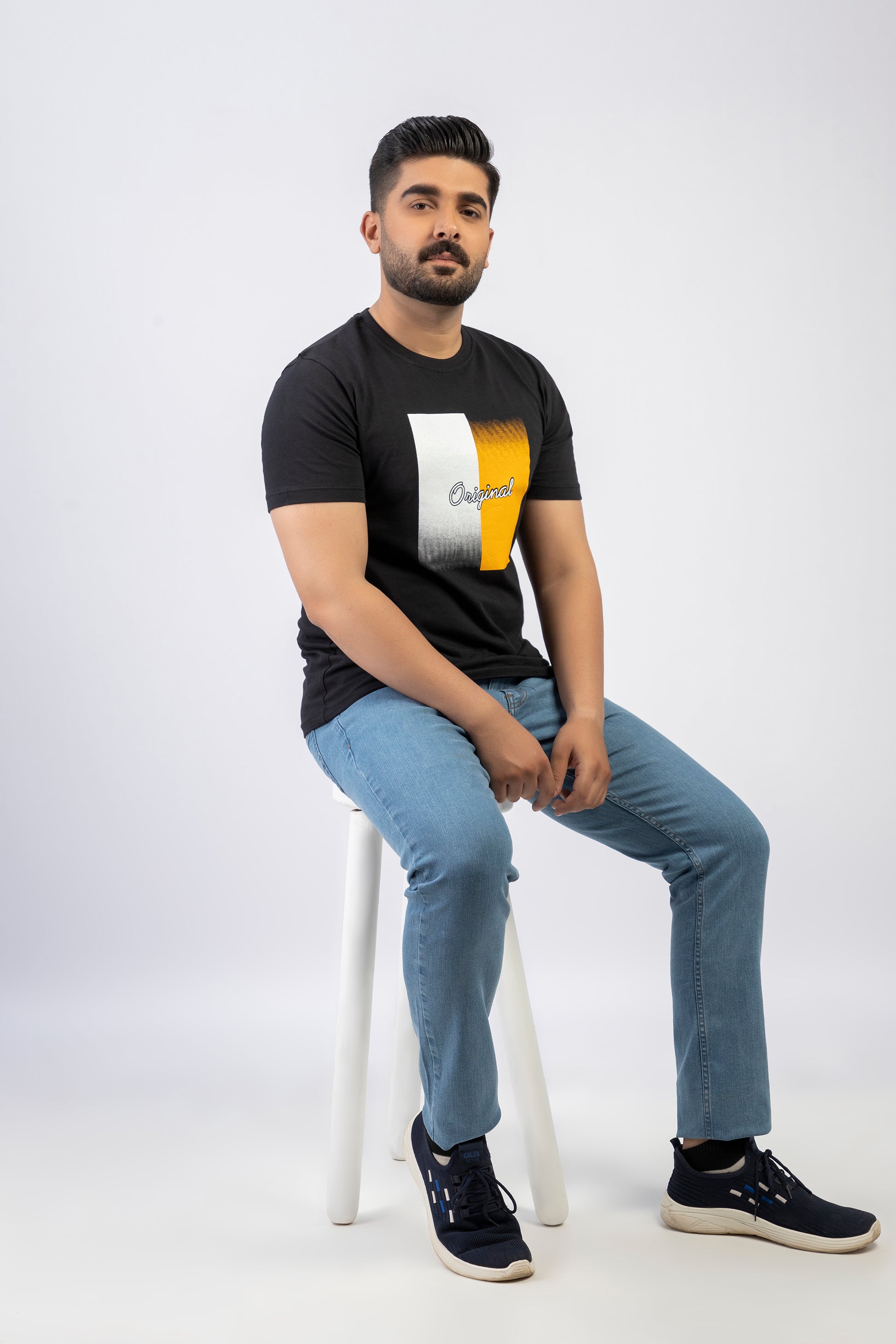 Latest Round Neck Plan t-shirt (Premium) Pakistan