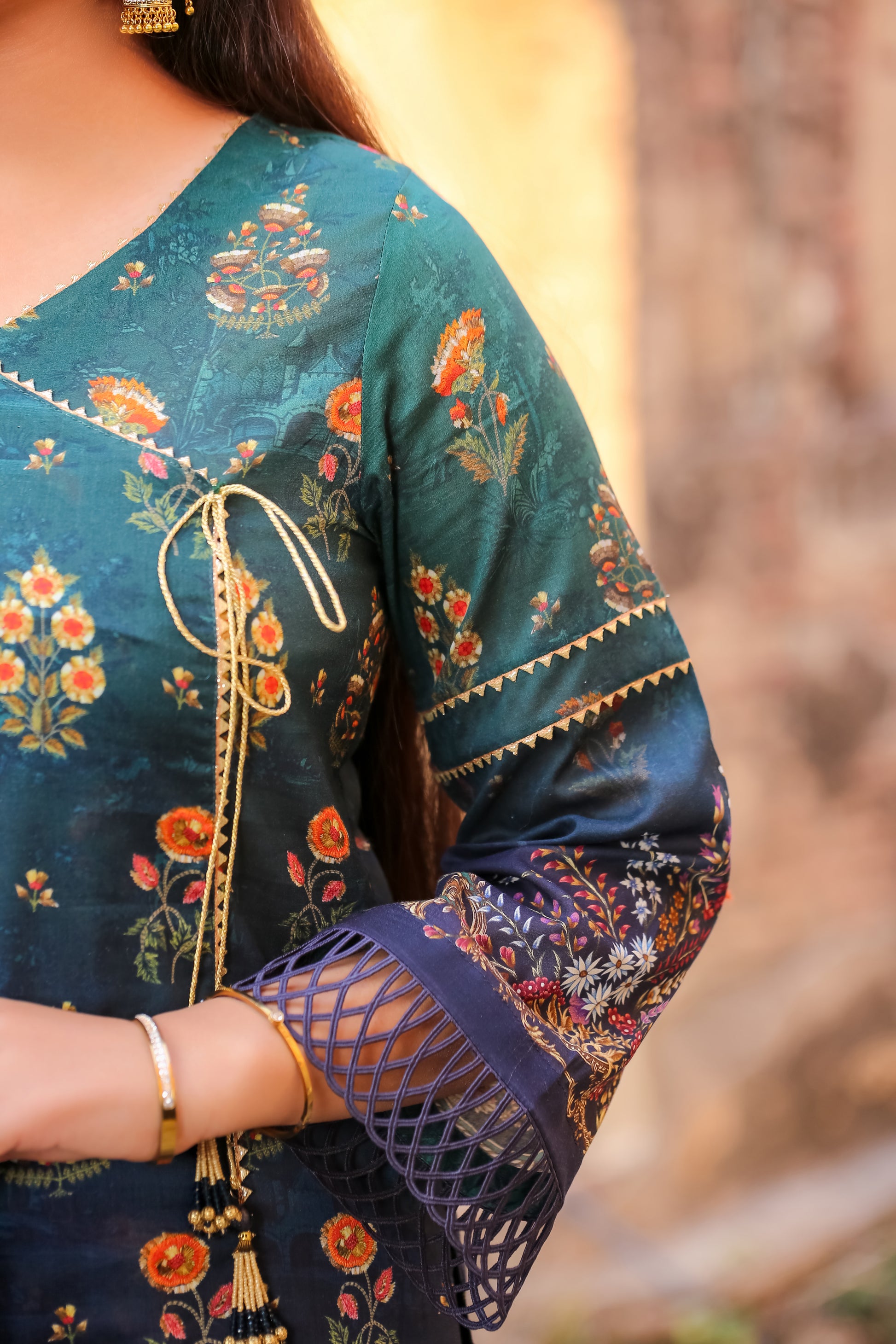 LWSU-25P309 3-Pcs Printed Lawn - lamorado