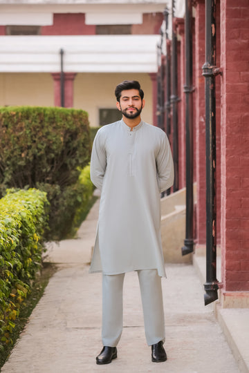 SKF25-006 Ocean Gray Kameez Trouser - lamorado
