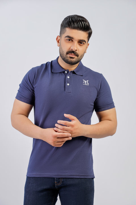 Latest Navy Polo Shirt Pakistan