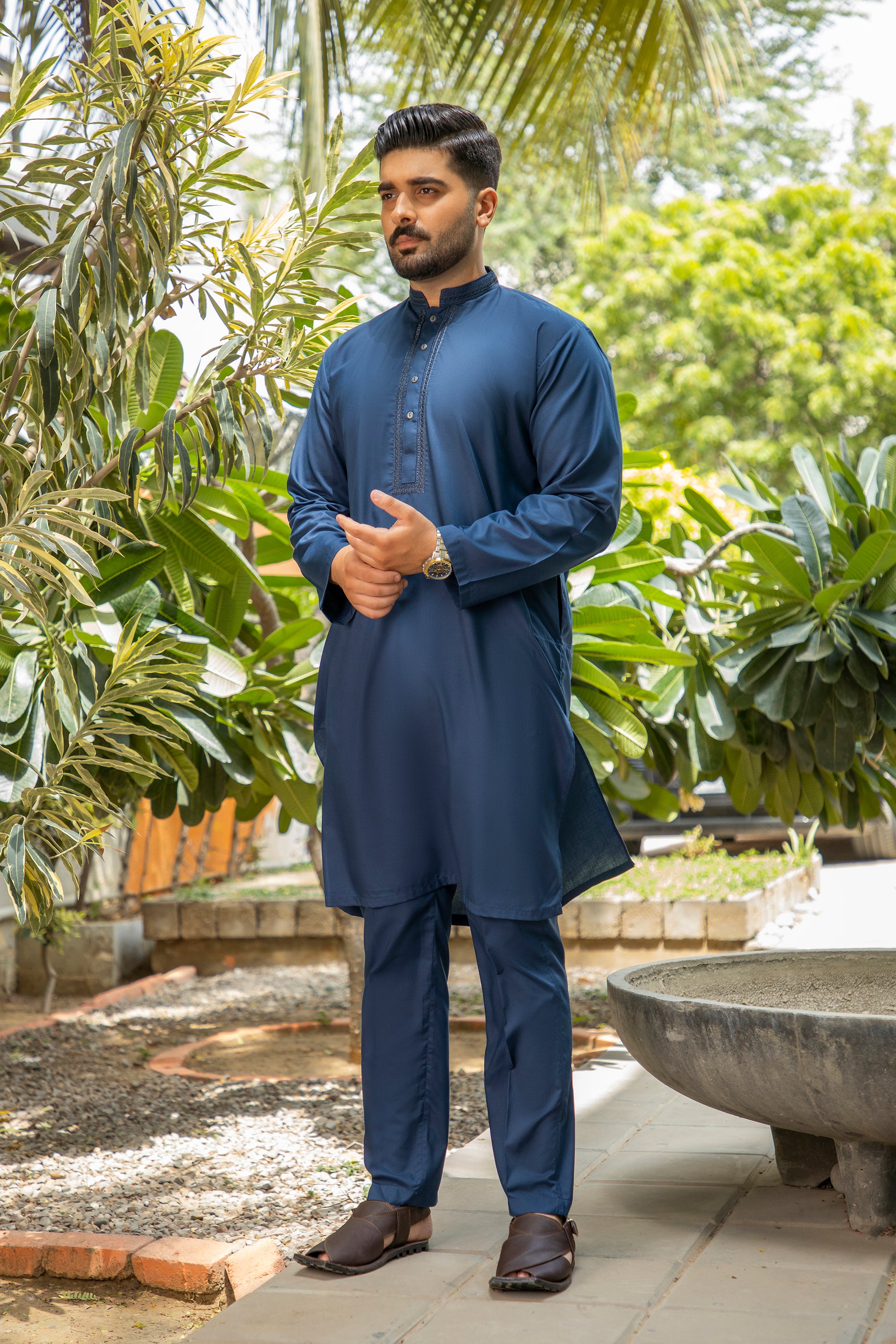 Latest Navy Design Shalwar Kameez Pakistan