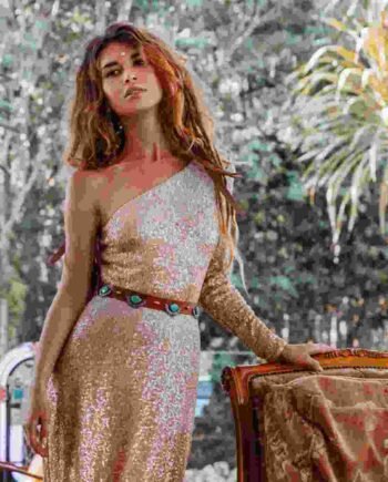 Single Sleeve Long Maxi