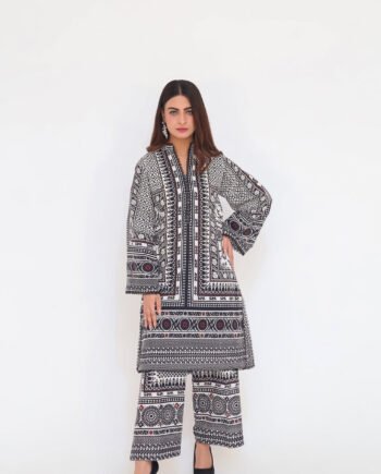Saadia Ahmed LWSU-25P202 2-Pcs Printed Lawn