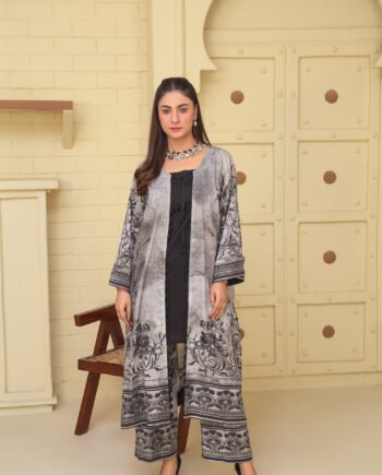 Saadia Ahmed LWSU-25P207 2-Pcs Printed Lawn
