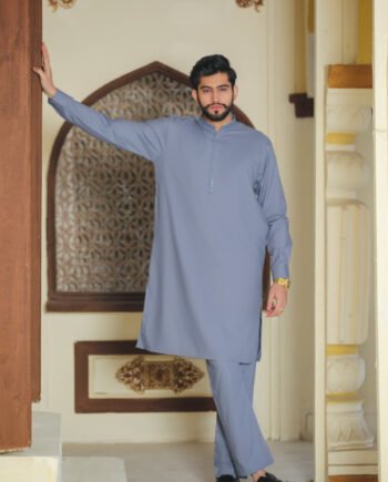 SKF25-010 Indigo Mist Kameez Trouser