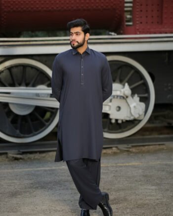 SKF25-011 Midnight Navy Kameez Shalwar