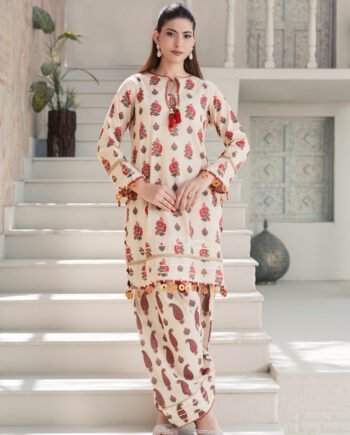Saadia Ahmed SA26SP203 Printed 2pc Lawn 26'