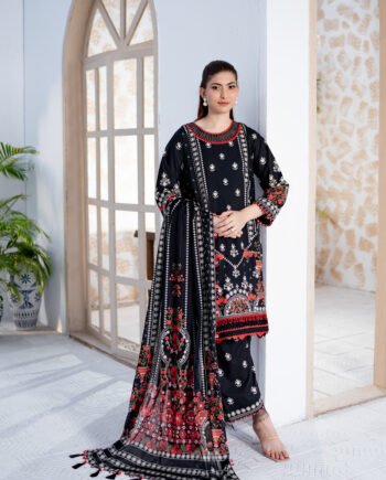 Saadia Ahmed SA26SP303 3pc Printed Lawn 26'